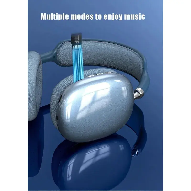 Thumbnail: Wireless Bluetooth Headset Over Ear with Deep Bass and HD Calls