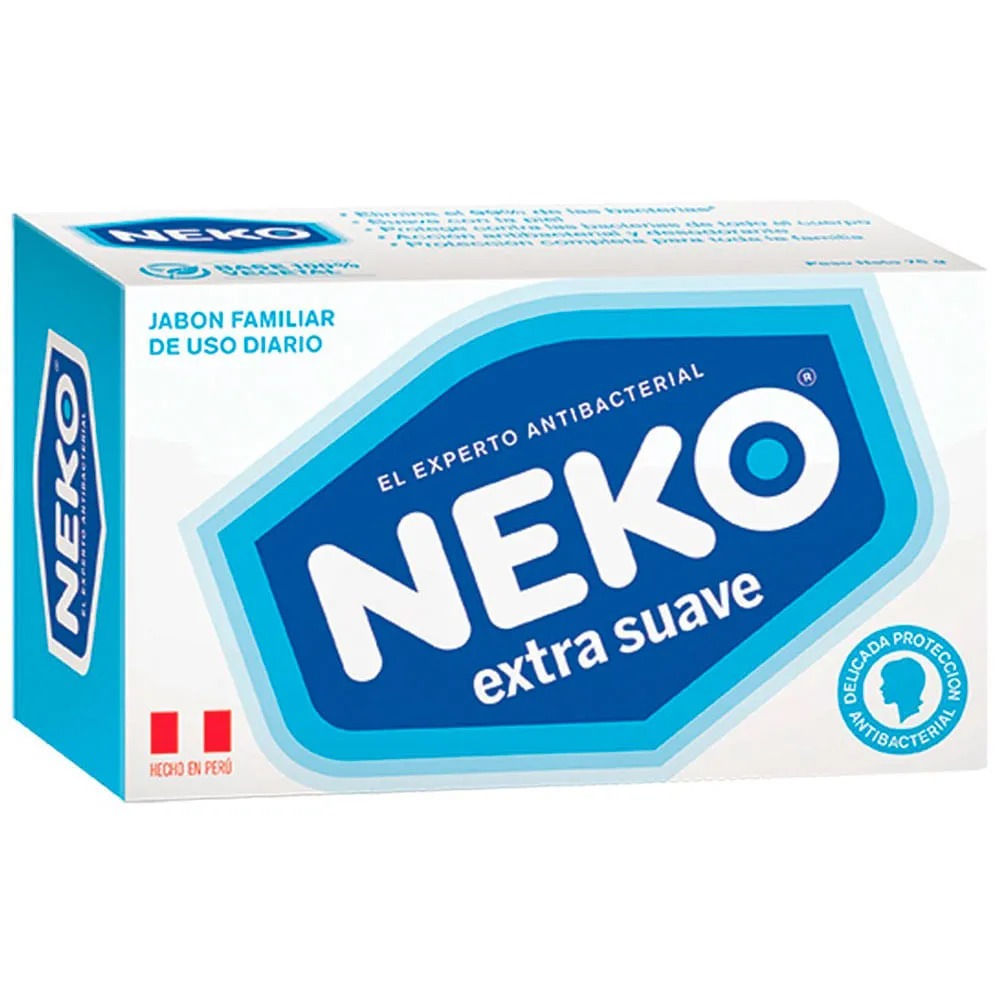 NEKO EXTRA SUAVE JABON X125GR BLANCO