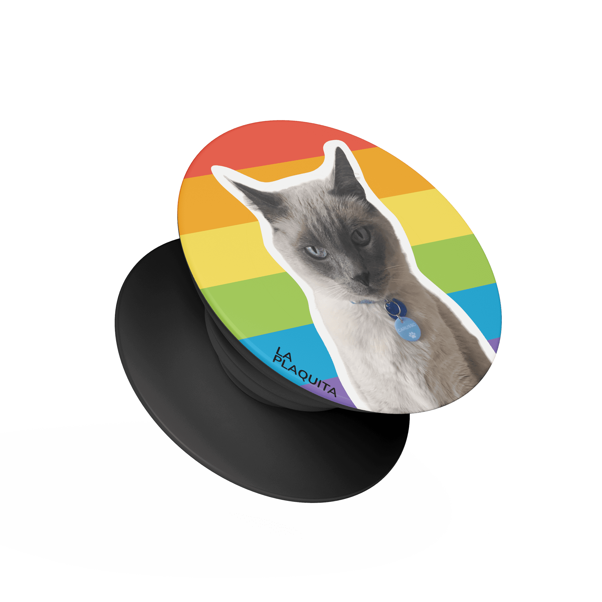 Pet Socket Negro Colección Pride Bandera