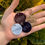 Miniatura: Placa de identificación Dark Wood Naturals para perros y gatos