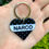 Miniatura: Placa de identificación Corazón Puntos para perros y gatos
