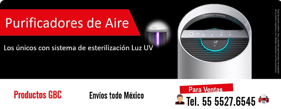 PURIFICADOR DE AIRE TRUSENS GBC MEXICANA