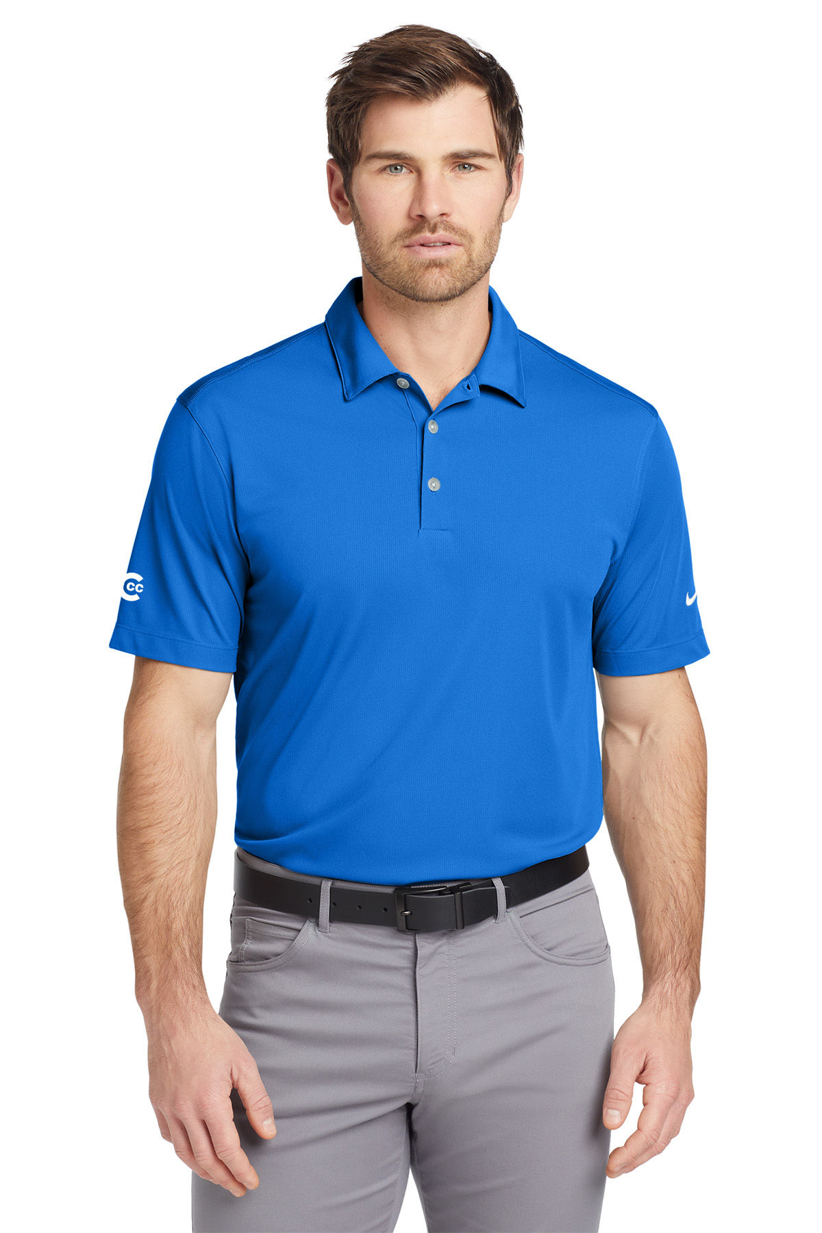 Crossroads - Nike Dri-FIT Vertical Mesh Polo