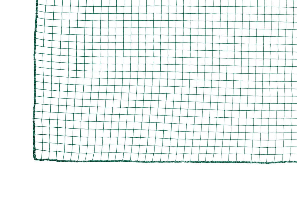 Miniaturbild: Fangnetz Mitteldistanz - 1,8 mm Stärke/25 mm Ma - 5 m Höhe - Länge frei wählbar