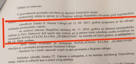 Najnovije o Ronilačkom klubu Dubrovnik