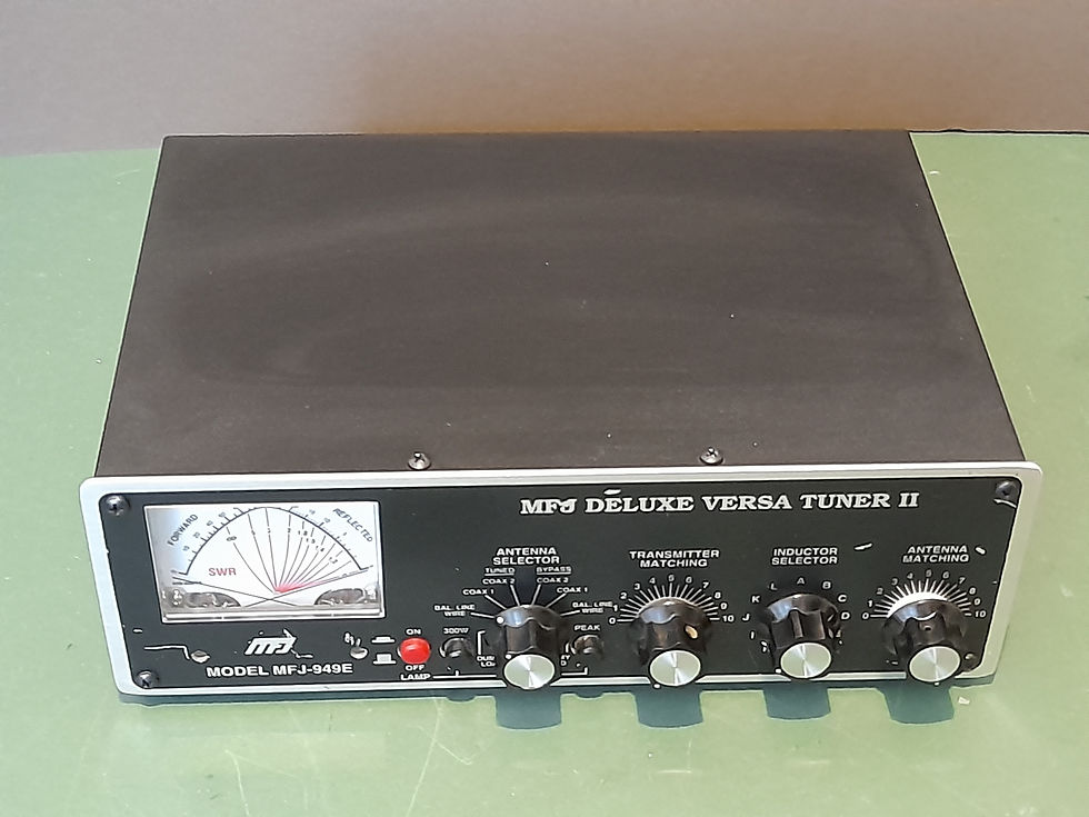 ATU / SWR METERS LINDARS RADIOS