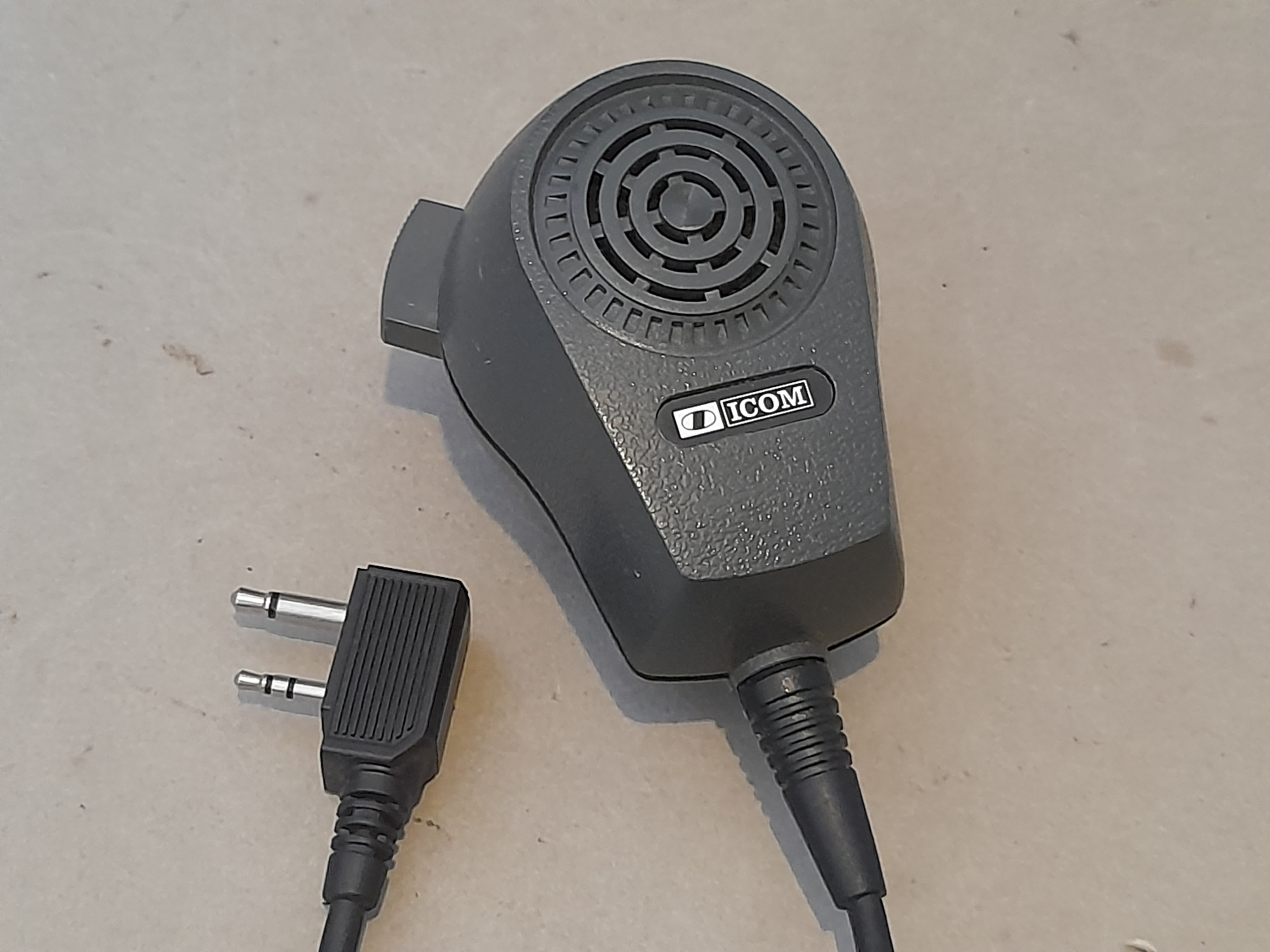 ICOM  MICROPHONE 2 PIN