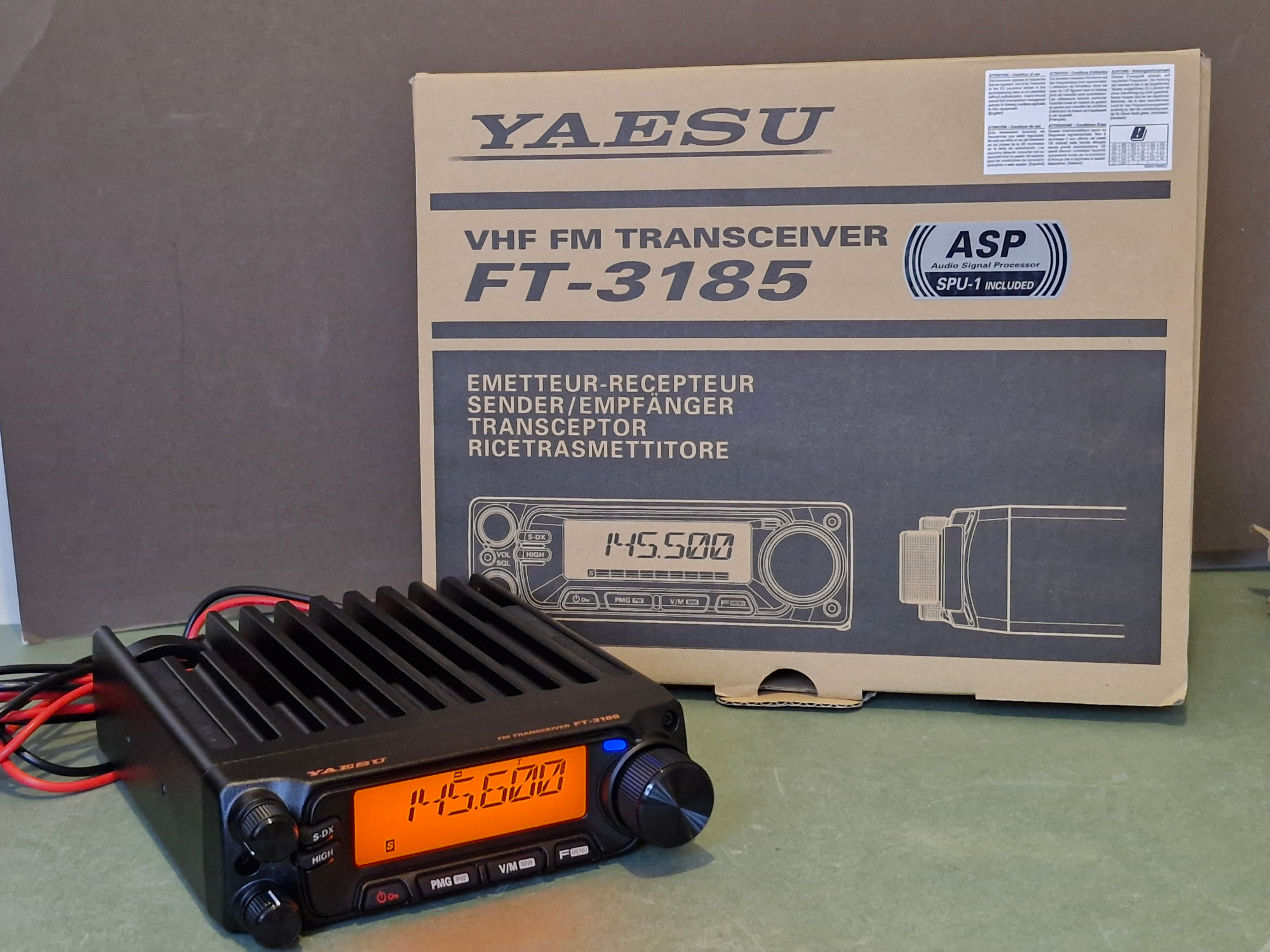 YAESU FT-3185 ASP VHF FM TRANSCEIVER