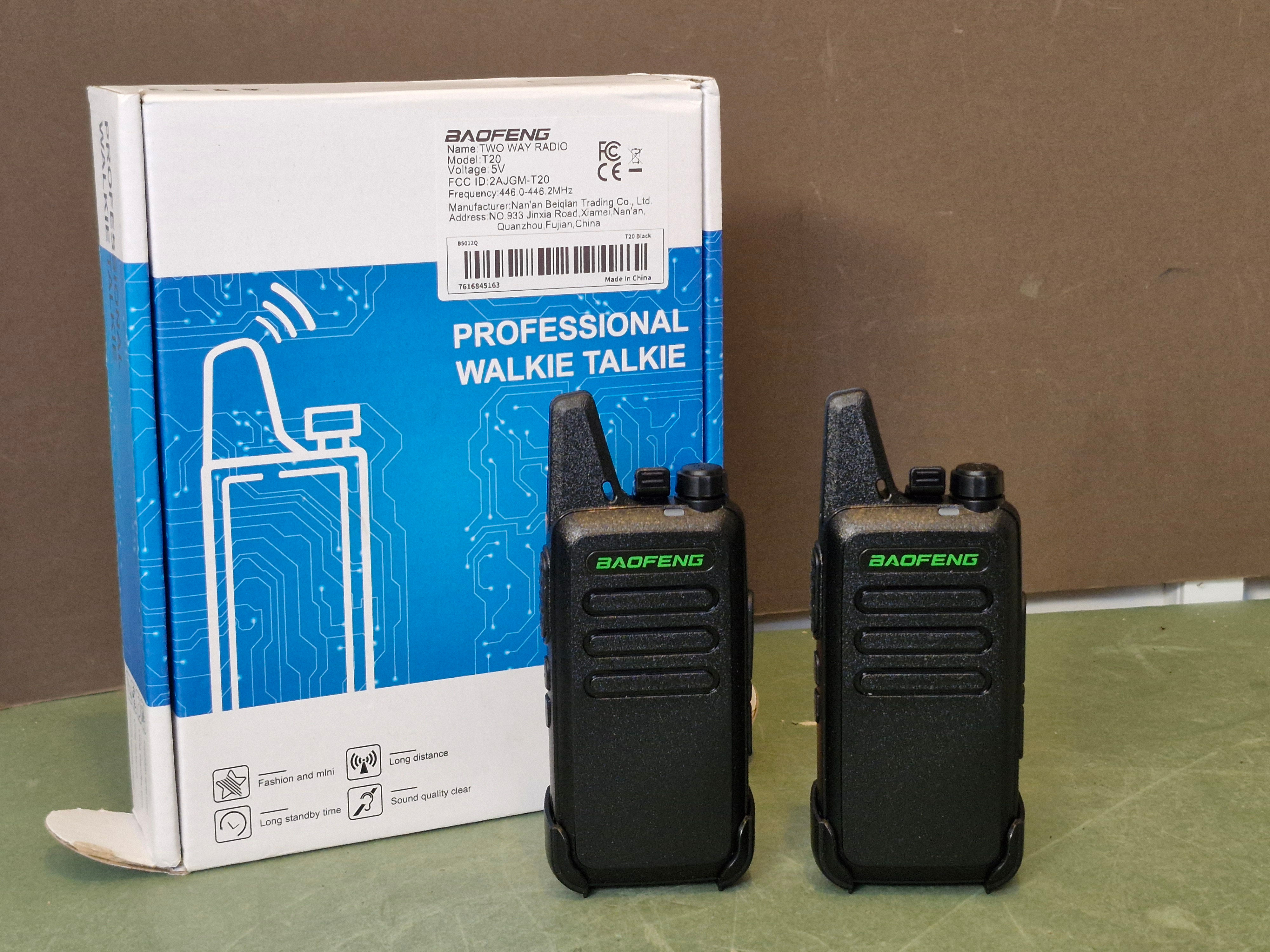 BAOFENG T20 TWO WAY RADIO
