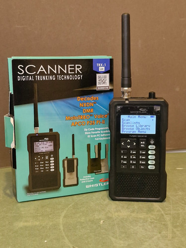 WHISTLER TRX-1 DIGITAL SCANNER | website