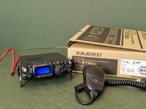 YAESU FT-818ND HF/VHF/UHF ULTRA COMPACT TRANSCEIVER | Lindars Radio
