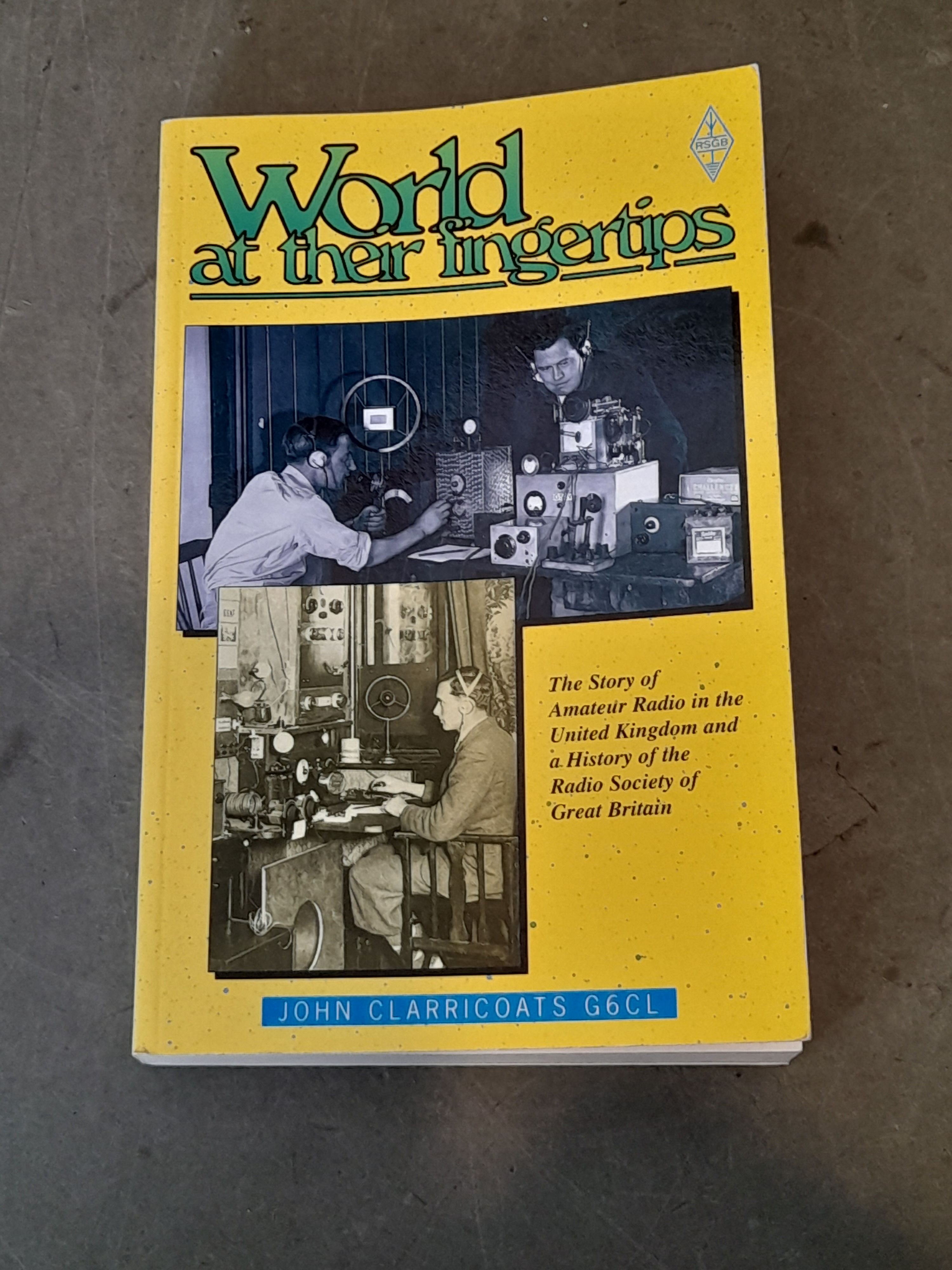 WORLD AT THEIR FINGERTIPS, JOHN CLARRICOATS  G6CL