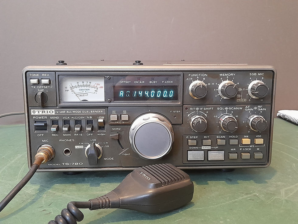 TRIO トリオ TS-780 V-UHF ALL-MODE デュアルバンダー TRIO TS-780 V-UHF オールモード デュアルバンダー◇現状品