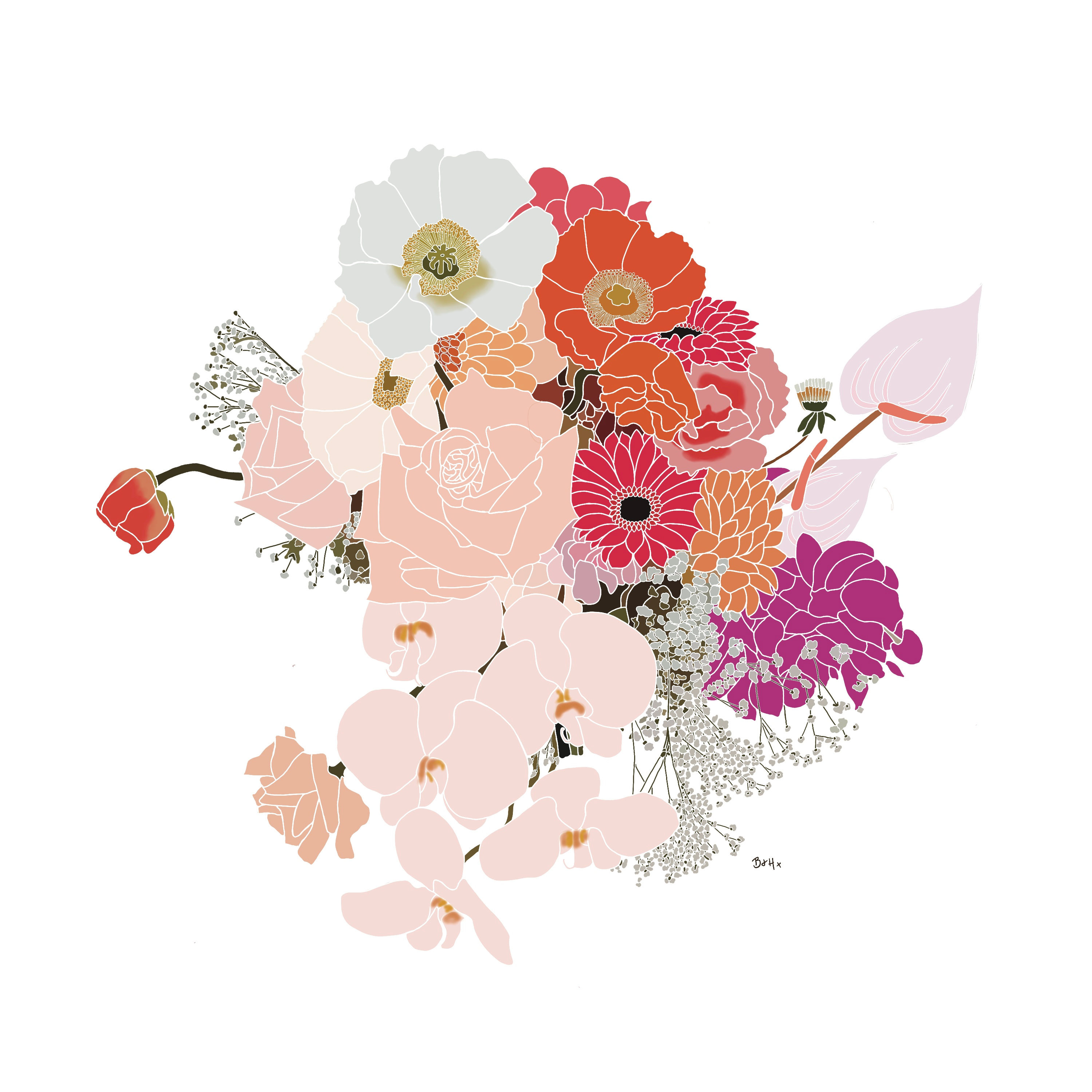 WEDDING BOUQUET KEEPSAKE
