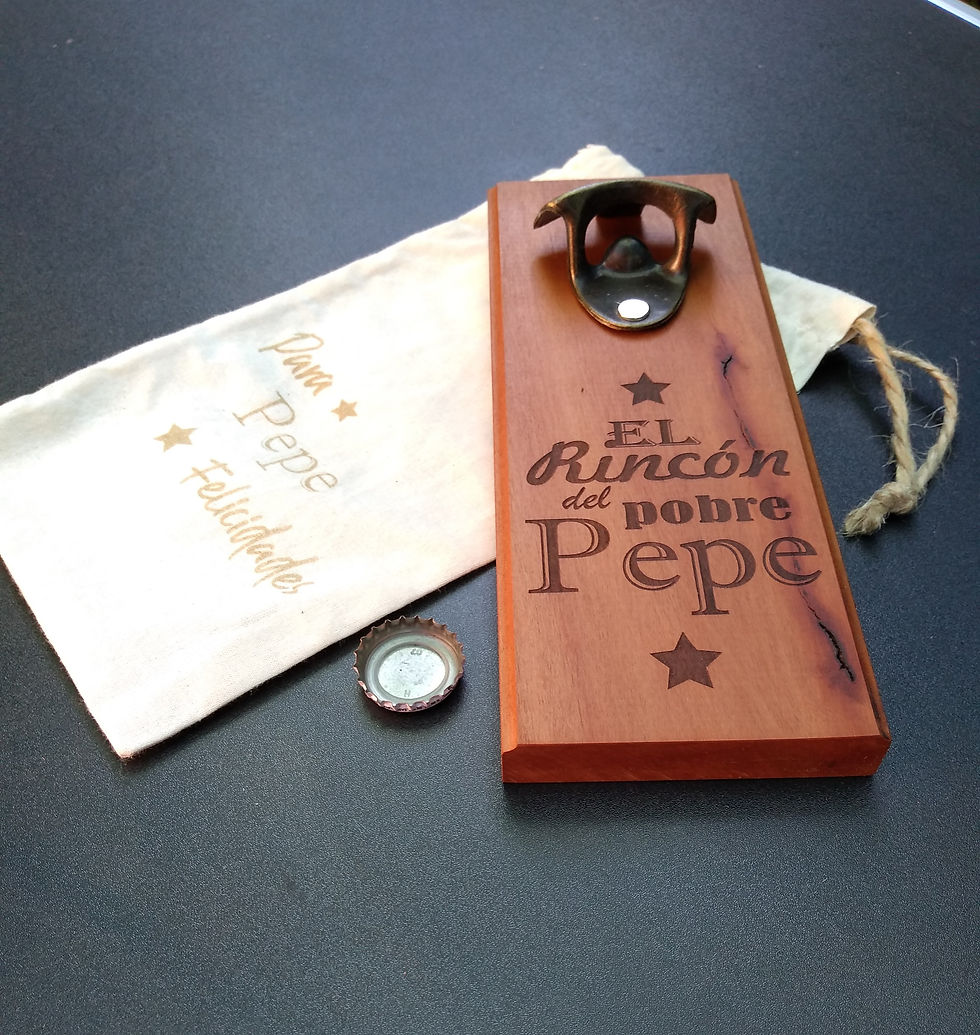 Miniatura: Destapadores con atrapa tapas magnéticos y saquitos - Personalizables