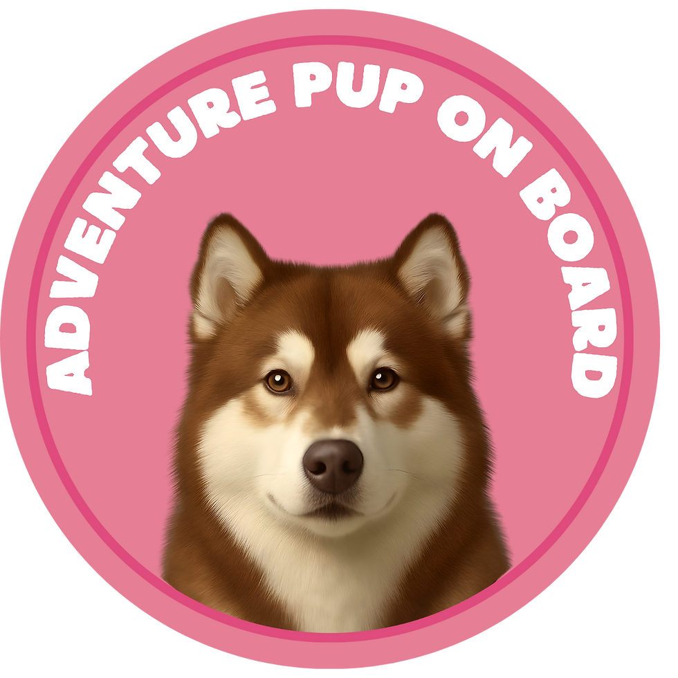 Thumbnail: Adventure Pup On Board- Sticker