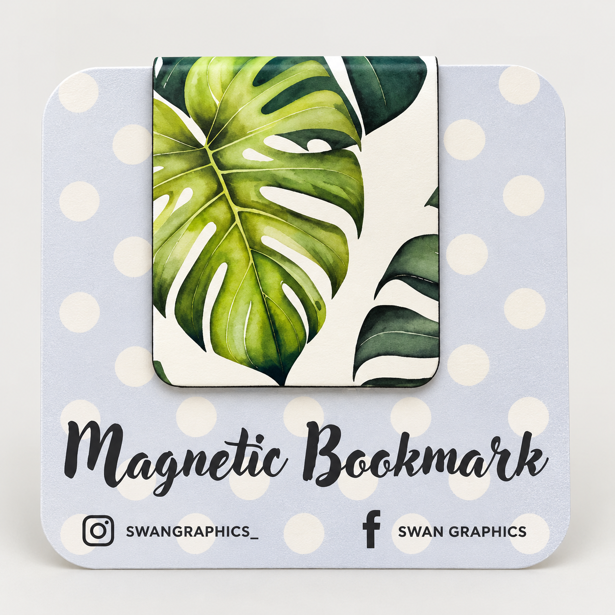 Monstera Magnetic Bookmark product photo