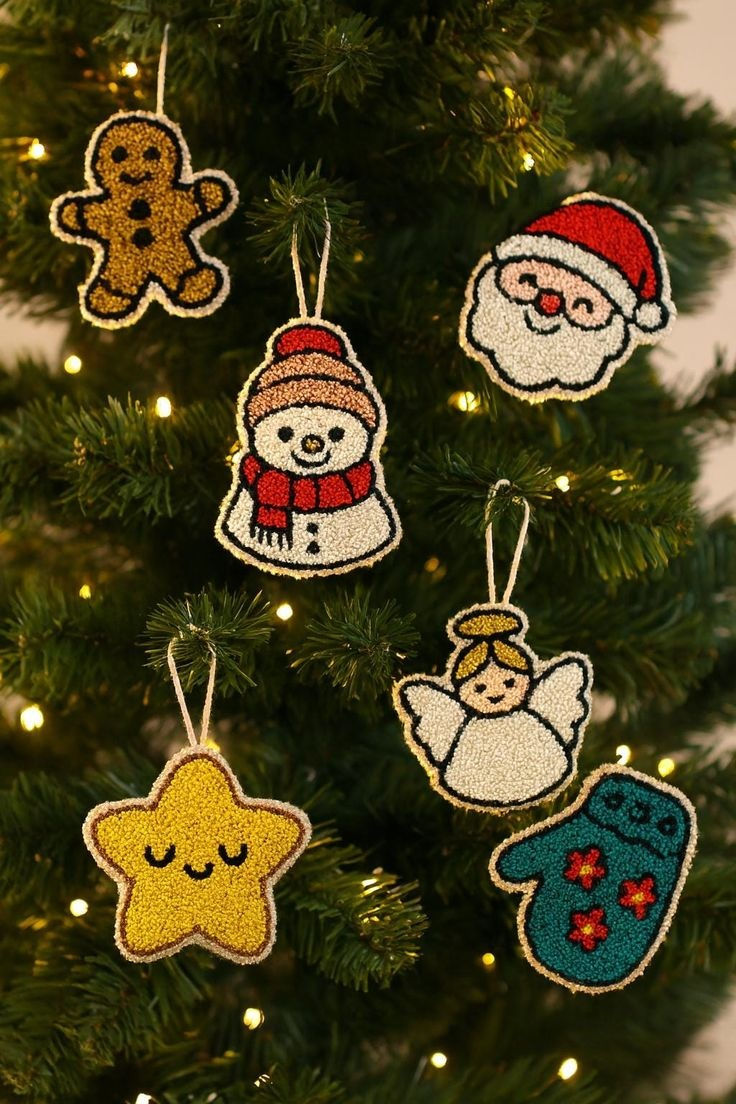 Live-Workshop: Weihnachtsbaum-Anhänger mit Punch Needle – Kostenlos teilnehmen!