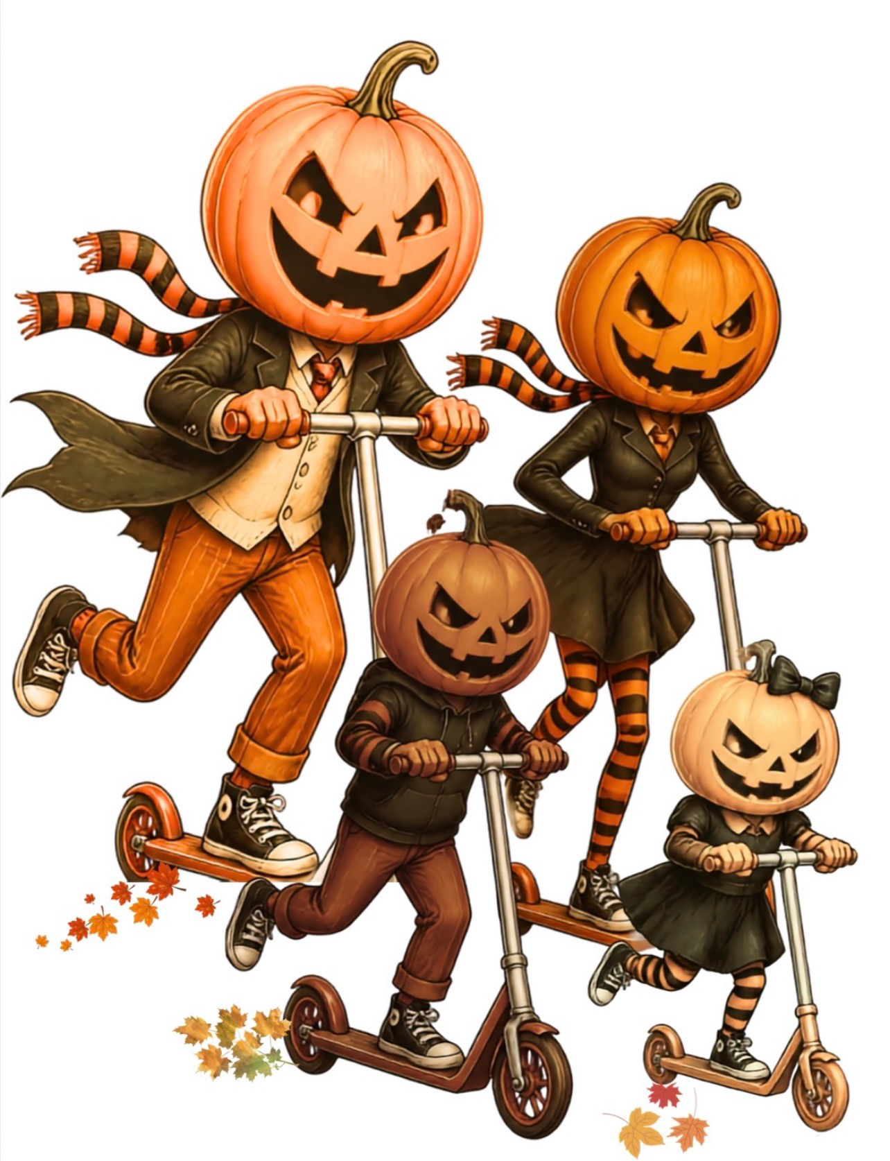 Pumpkin head, family