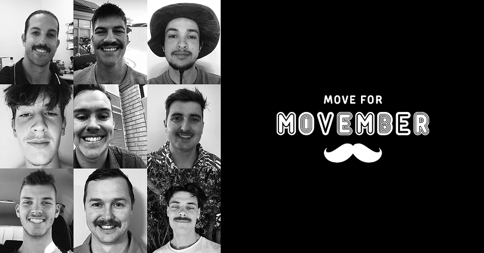 Instagram Challenge created by Teenagers; "Move for Movember"