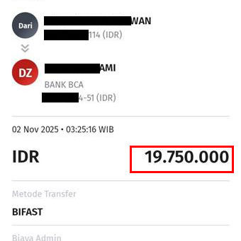 SELAMAT USER ID XXXAMI KEMENANGAN 19 JUTA 750 RIBU DI GAME LIVE CASINO SAGAMING DTX