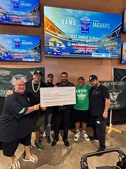 Donation to Team up for kids Buffalo Wild Wings Boys & Girls club