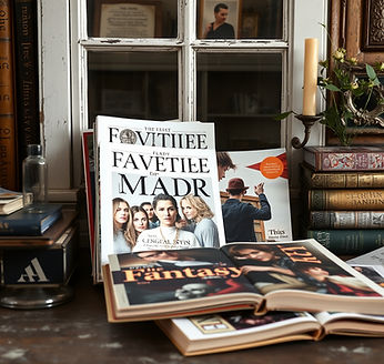 front view of magazines on an old desk.jpg