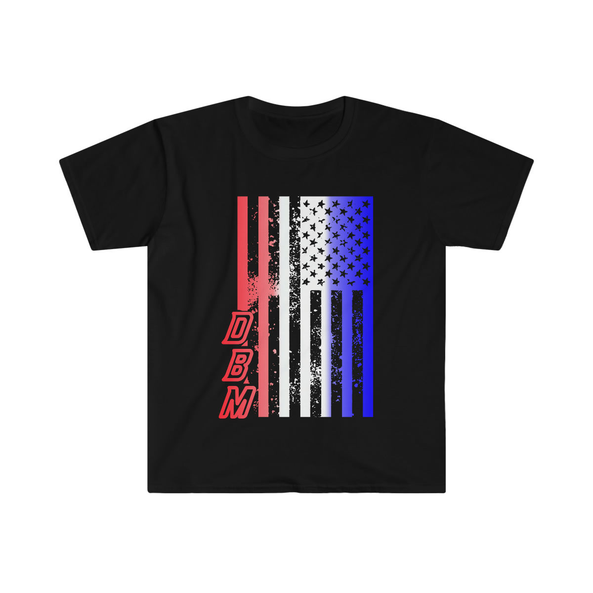 DBM Just the Flag - Unisex Softstyle T-Shirt