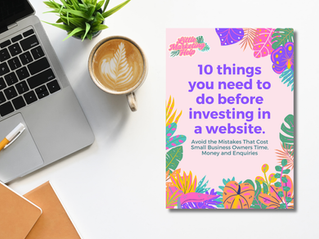 10 things you need to do before investing in a website