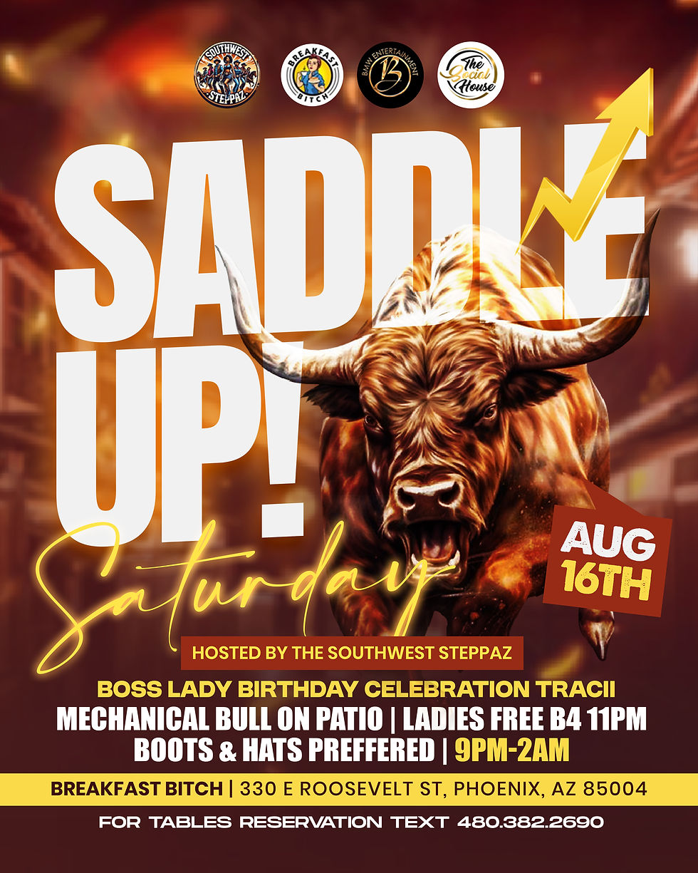 SADDLE UP SATURDAY
