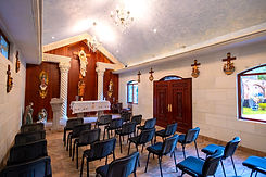 Interior capilla hotel el Ruezno