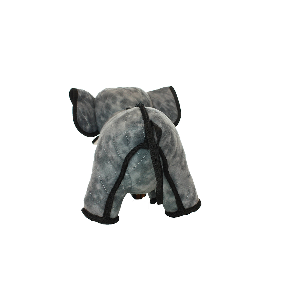 Thumbnail: Large tough elephant dog toy for interactive play