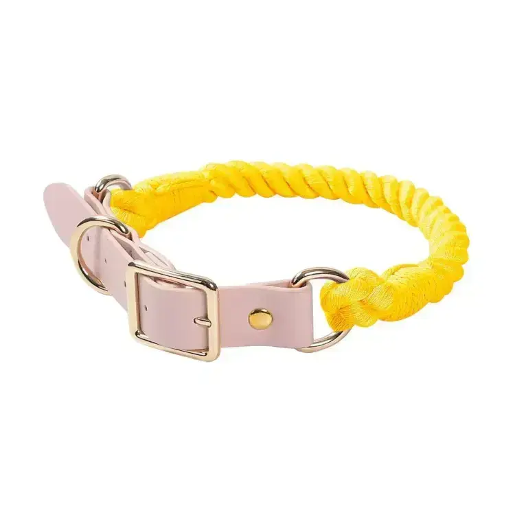 Thumbnail: Luxe Royal Leather Rope Collar