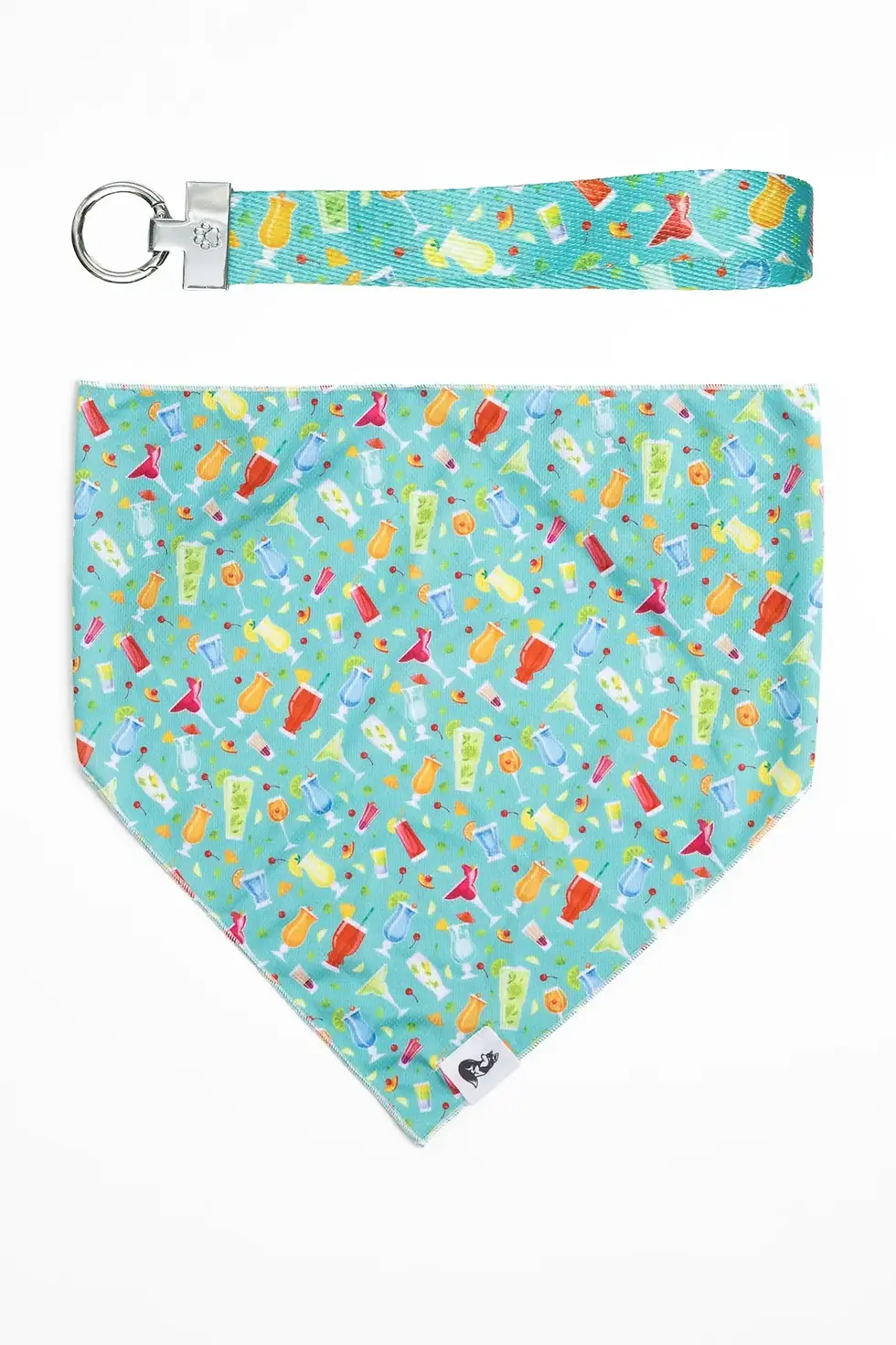 Thumbnail: Seaside Sips Dog Bandana & Matching Keychain