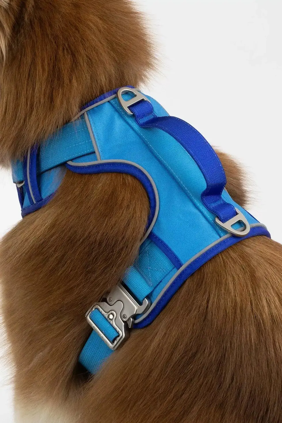 Thumbnail: Dockside blue pet harness with comfortable fit
