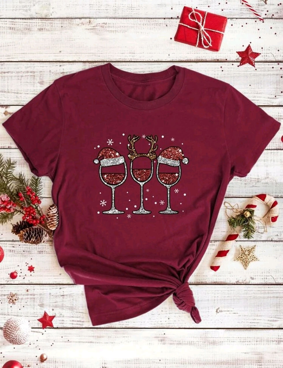 Thumbnail: JB Christmas Wine Tee