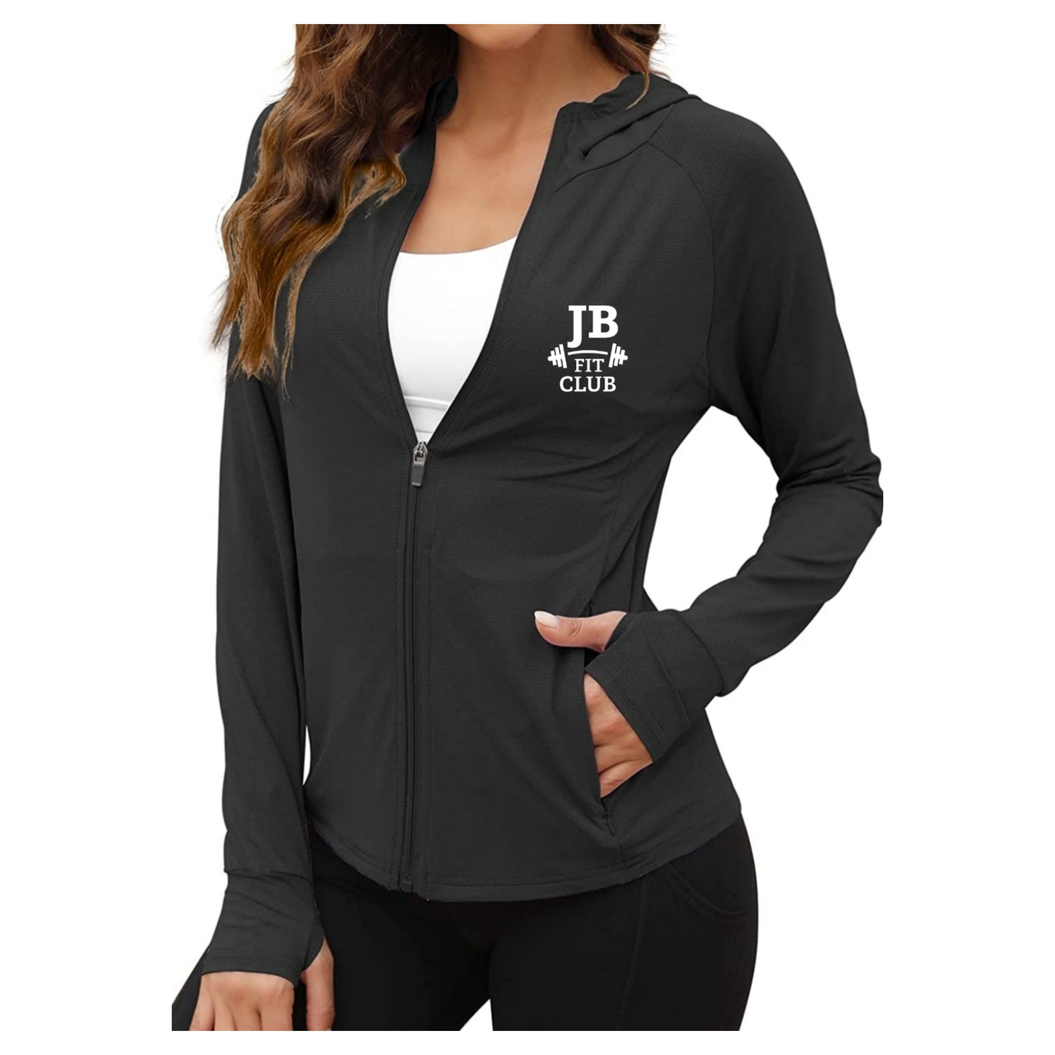 JB UPF 50 ZIP UP HOODIE