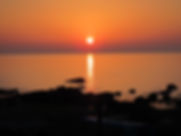 ある日の夕陽 風来望前の海岸にて.jpg