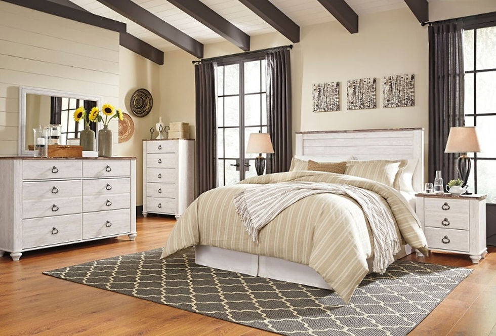 Willowton 5 Piece Bedroom Set