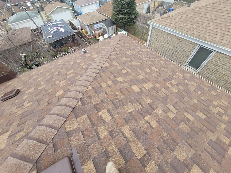 Roof replaced in the Evergreen Park, IL area by Velazquez Roofing
