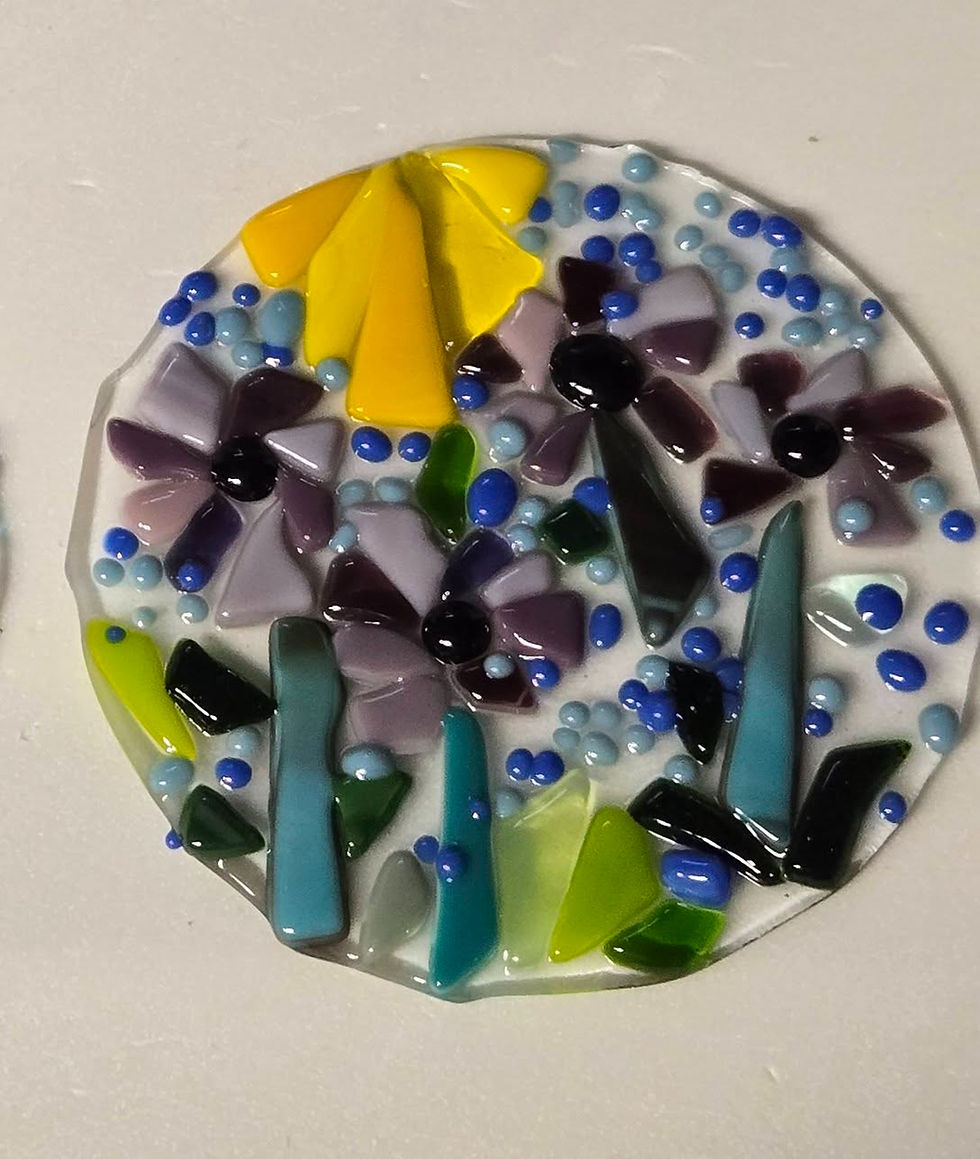 Thumbnail: Fused Glass Sun catcher Class-9/12/26
