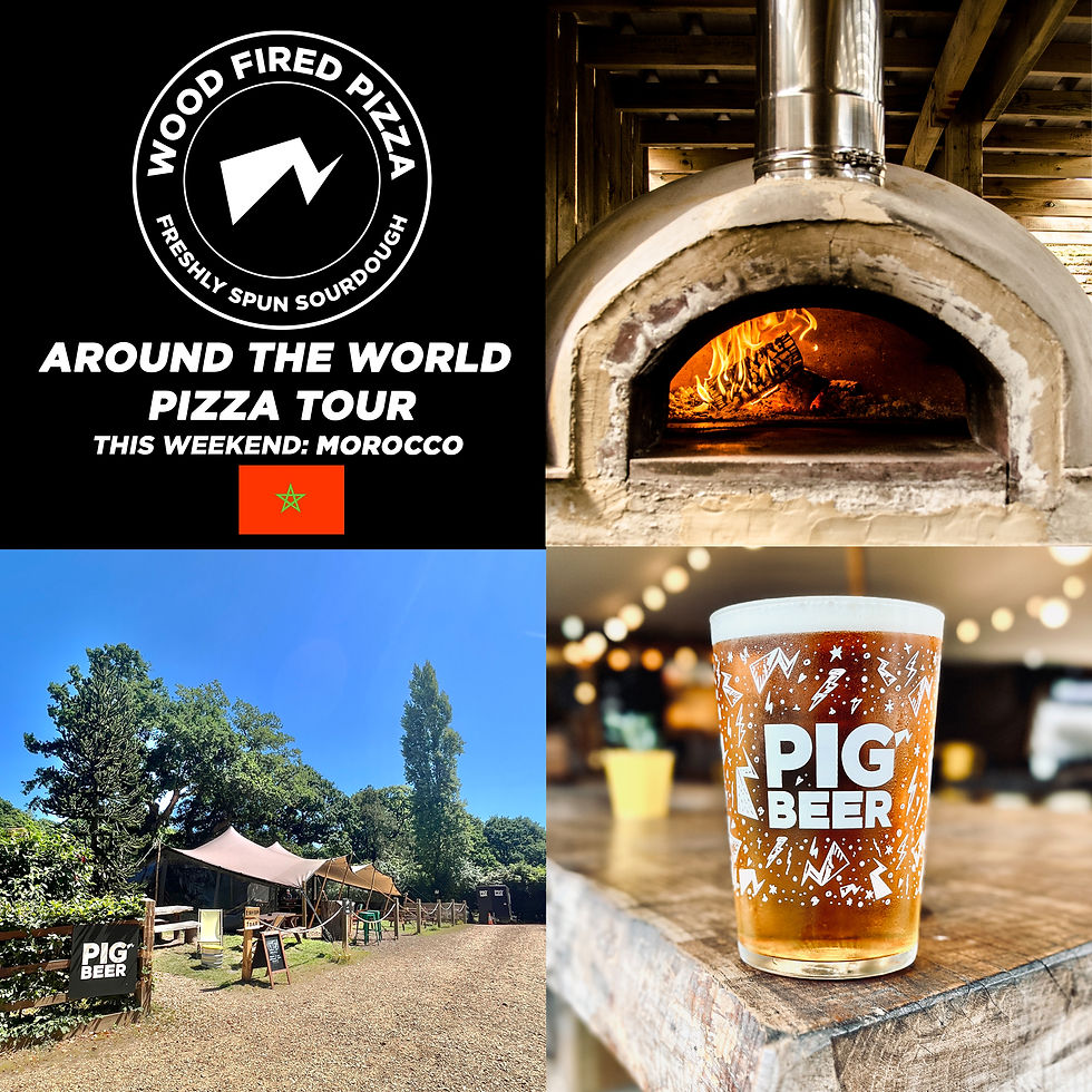 Pizza - Around the World: Morocco