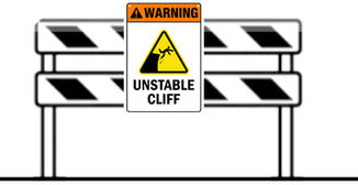 The Training Cliff Analogy