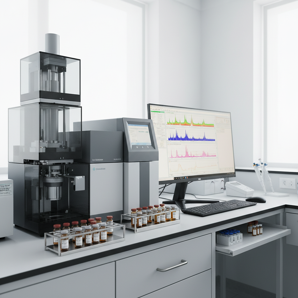 Toxicology laboratory testing equipment