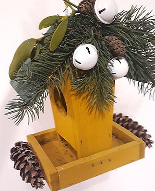 Christmas birdhouse 8 ©minicreativity