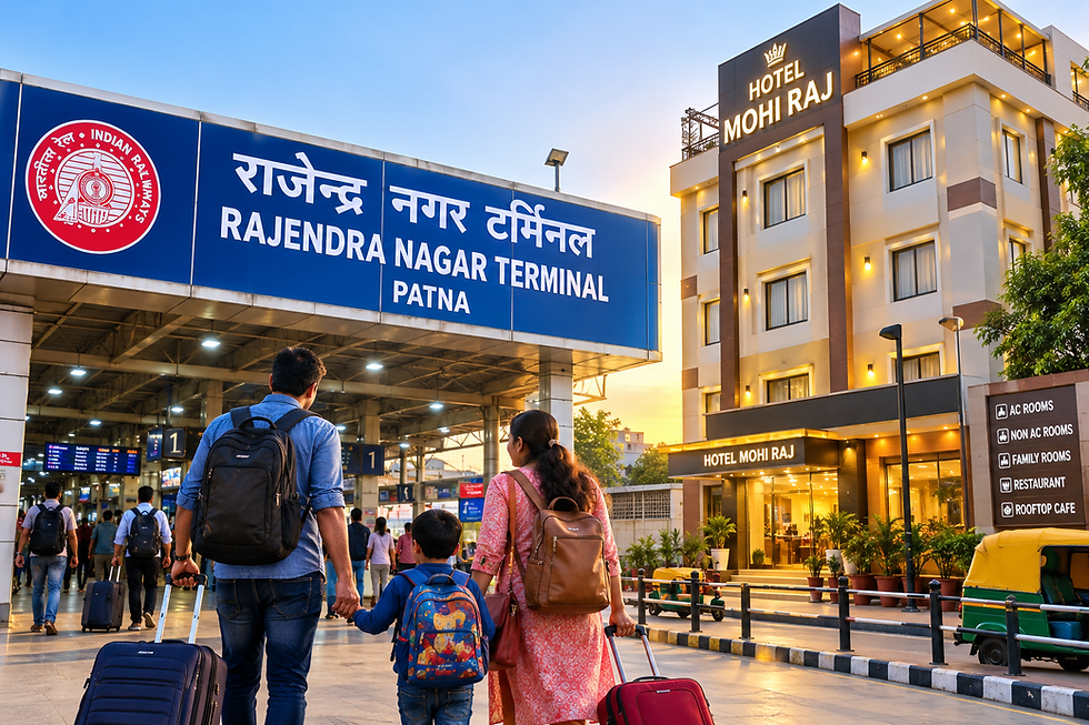 hotel Near rajendra nagar terminal