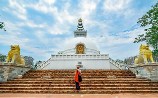 rajgir vishwa shanti stupa