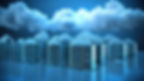 Un nuage (cloud) avec des serveurs connectés, symbolisant le cloud computing.