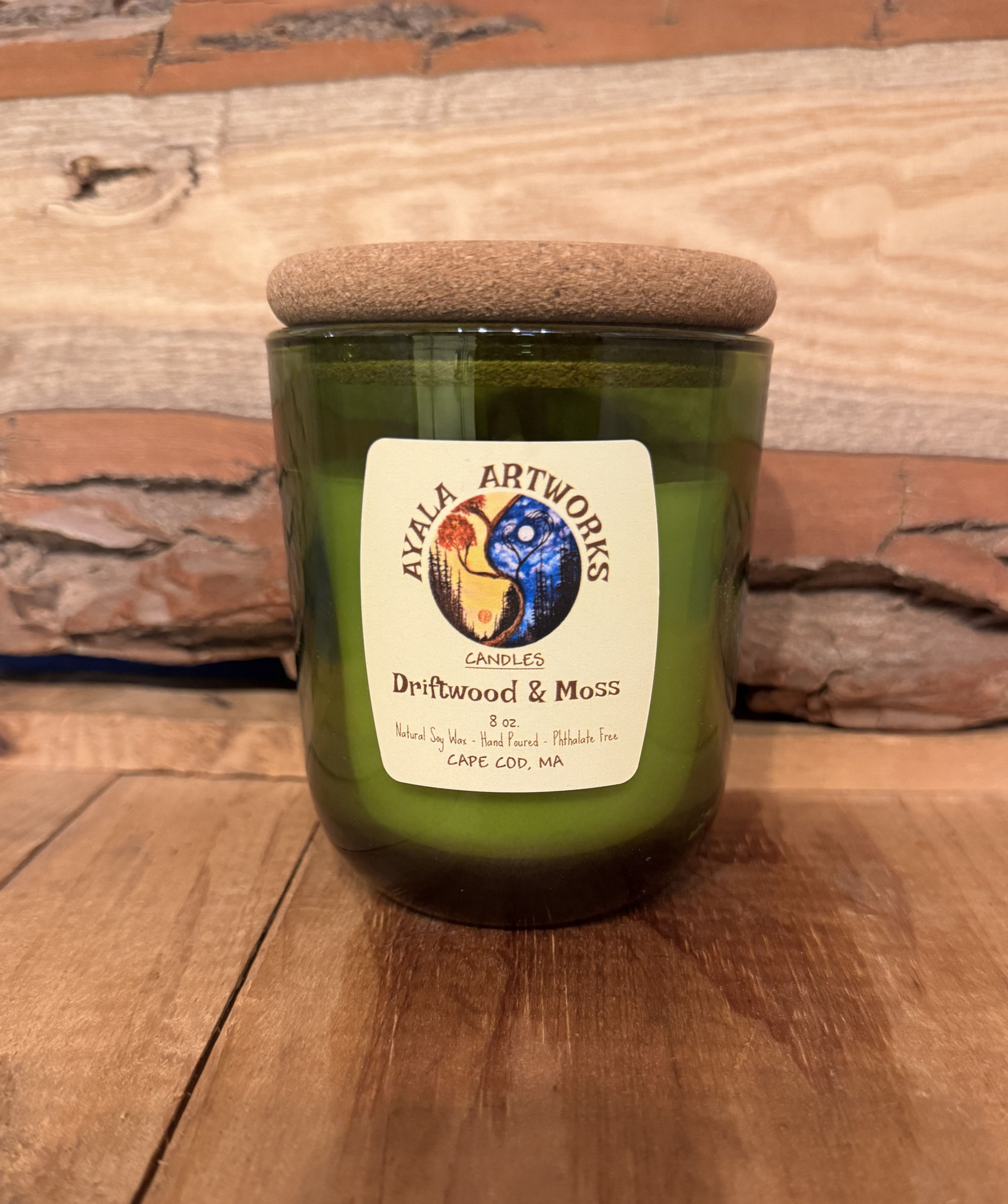 "Driftwood & Moss" CANDLE - Shipping Included