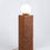 Thumbnail: Handmade Paper Mache Brown Floor LAmp